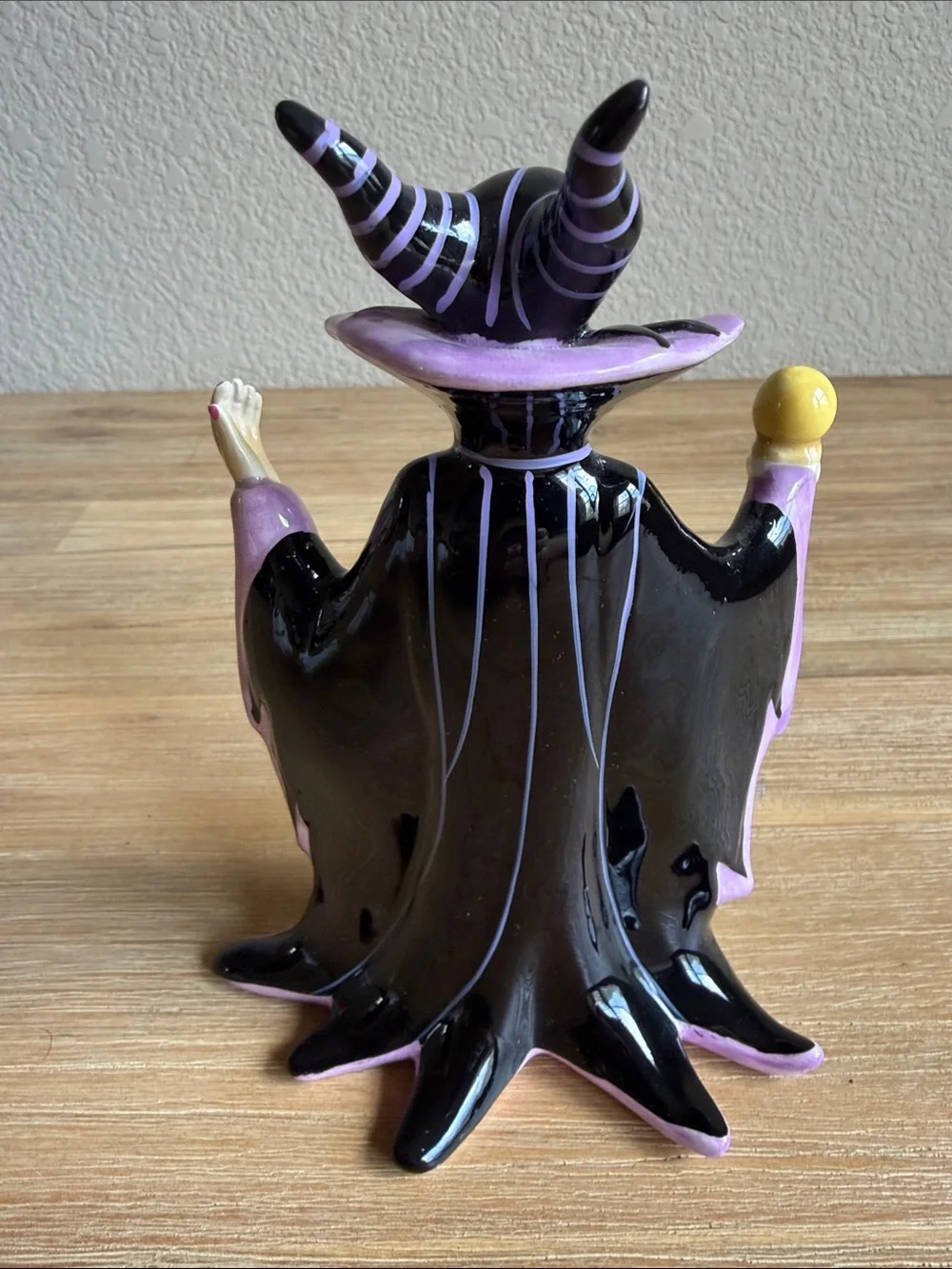 Vintage Disney Japan Maleficent Sleeping Beauty Villain Ceramic Figurine